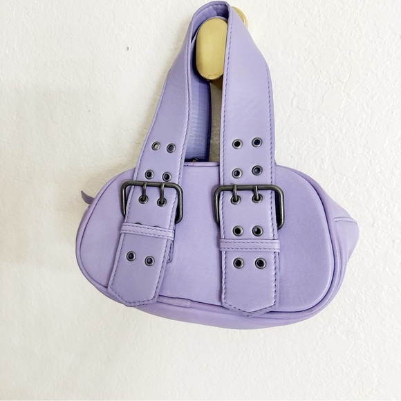 New Free People leather Say Yes Bag lavender - Picture 3 of 8